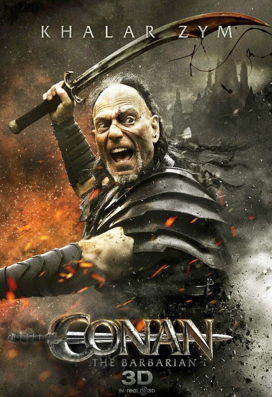Cartel de Conan el Bárbaro - Stephen Lang