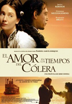 Cartel de El amor en los tiempos del cólera