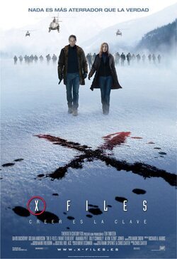 Cartel de X-Files: Creer es la clave