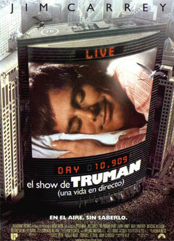 Cartel de The Truman Show: Historia de una vida