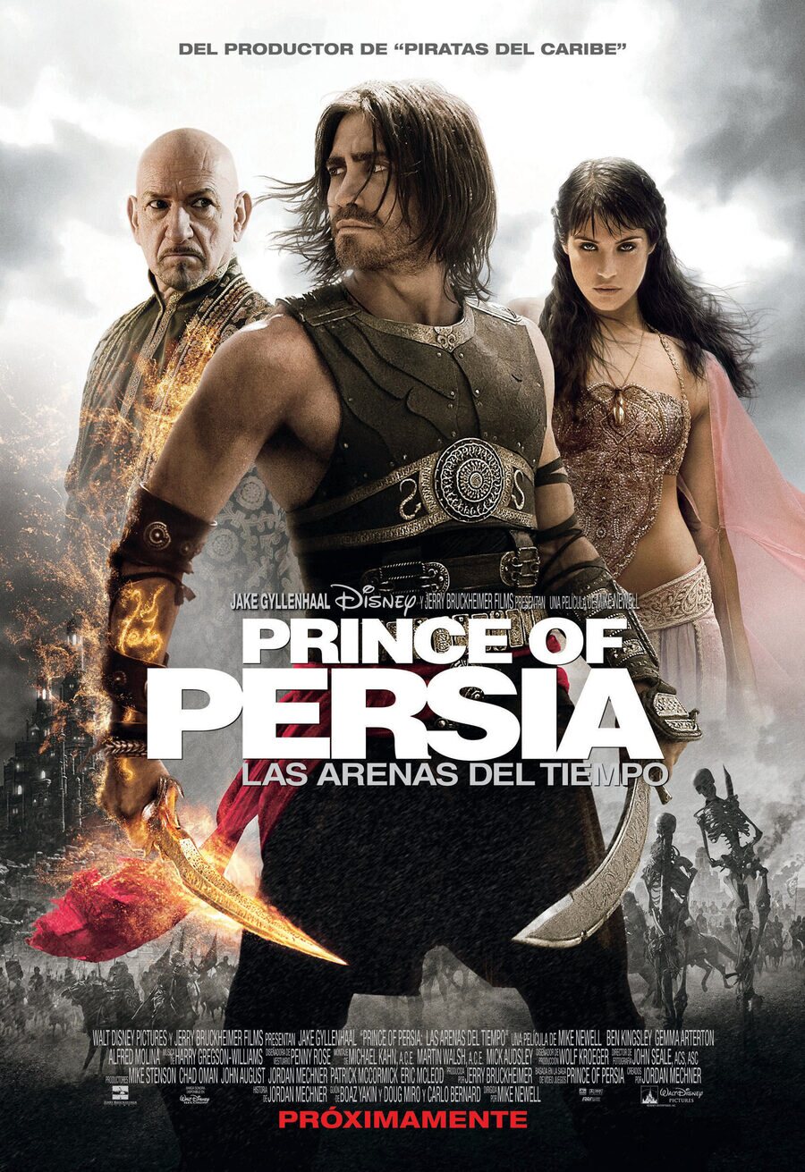 Cartel de El príncipe de Persia - Las arenas del tiempo - España
