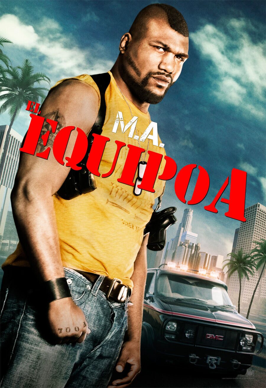 Cartel de El Equipo A - M.A.