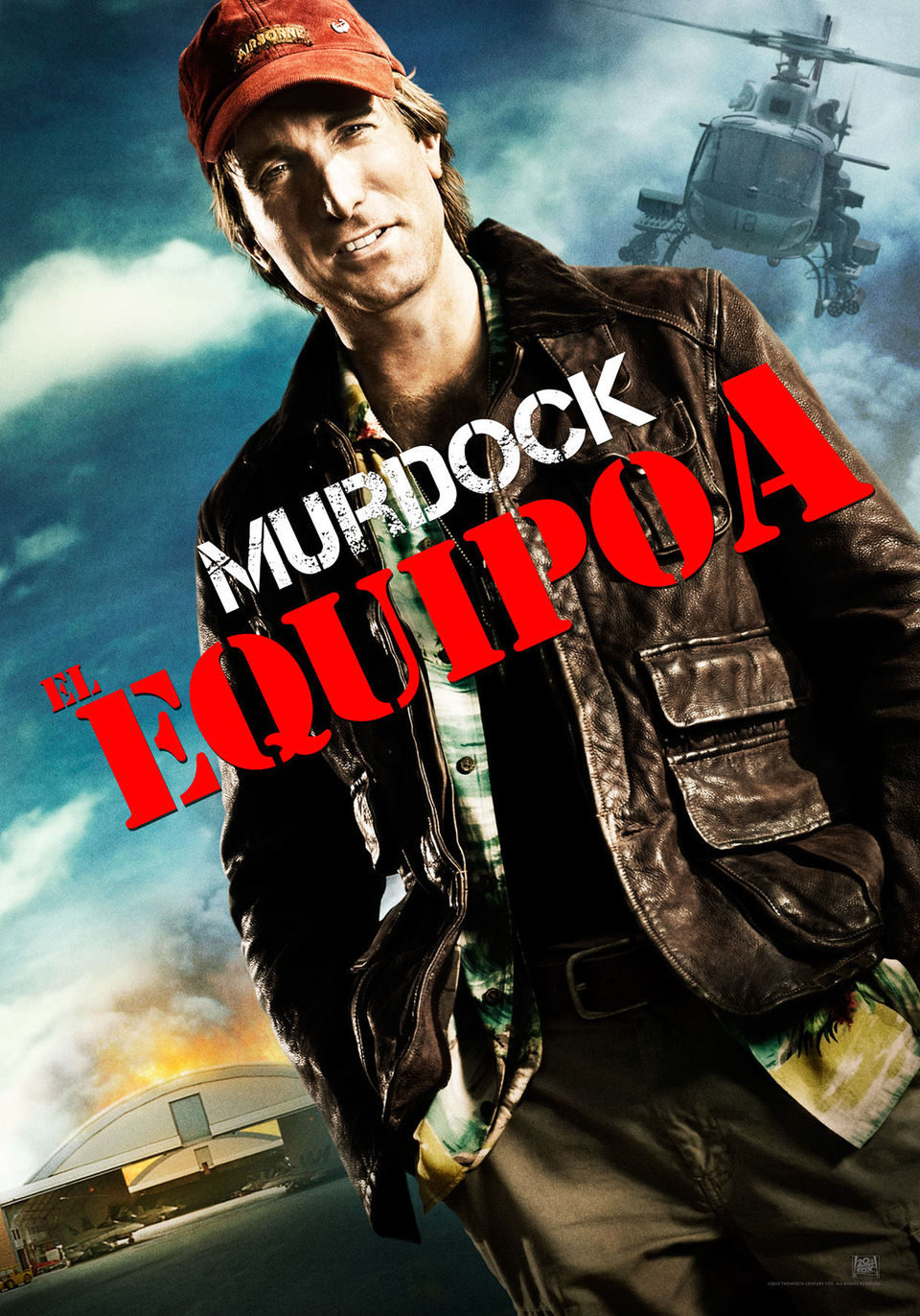 Cartel de El Equipo A - Murdock
