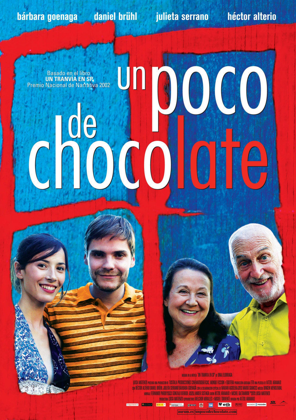 Cartel de Un poco de chocolate - España