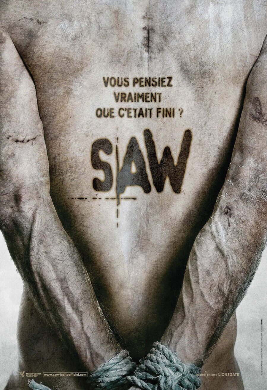 Cartel de Saw V - Francia