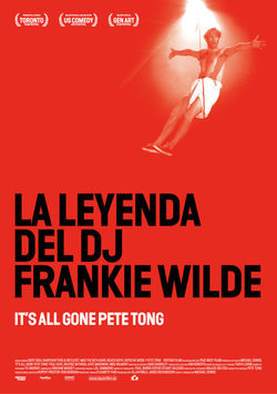 Cartel de La leyenda del DJ Frankie Wilde
