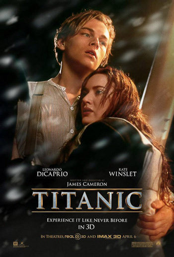 Cartel de Titanic - EEUU 3D