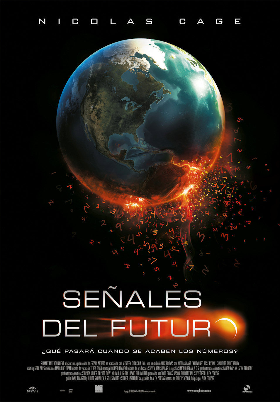 Cartel de Señales del futuro - España