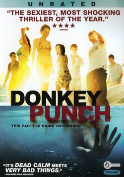 Cartel de Donkey Punch: Juegos mortales