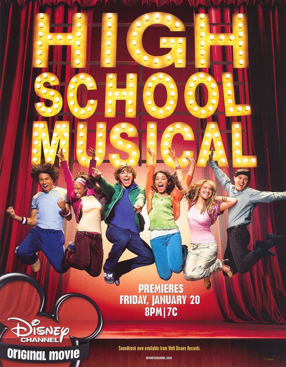 Cartel de High School Musical - Estados Unidos