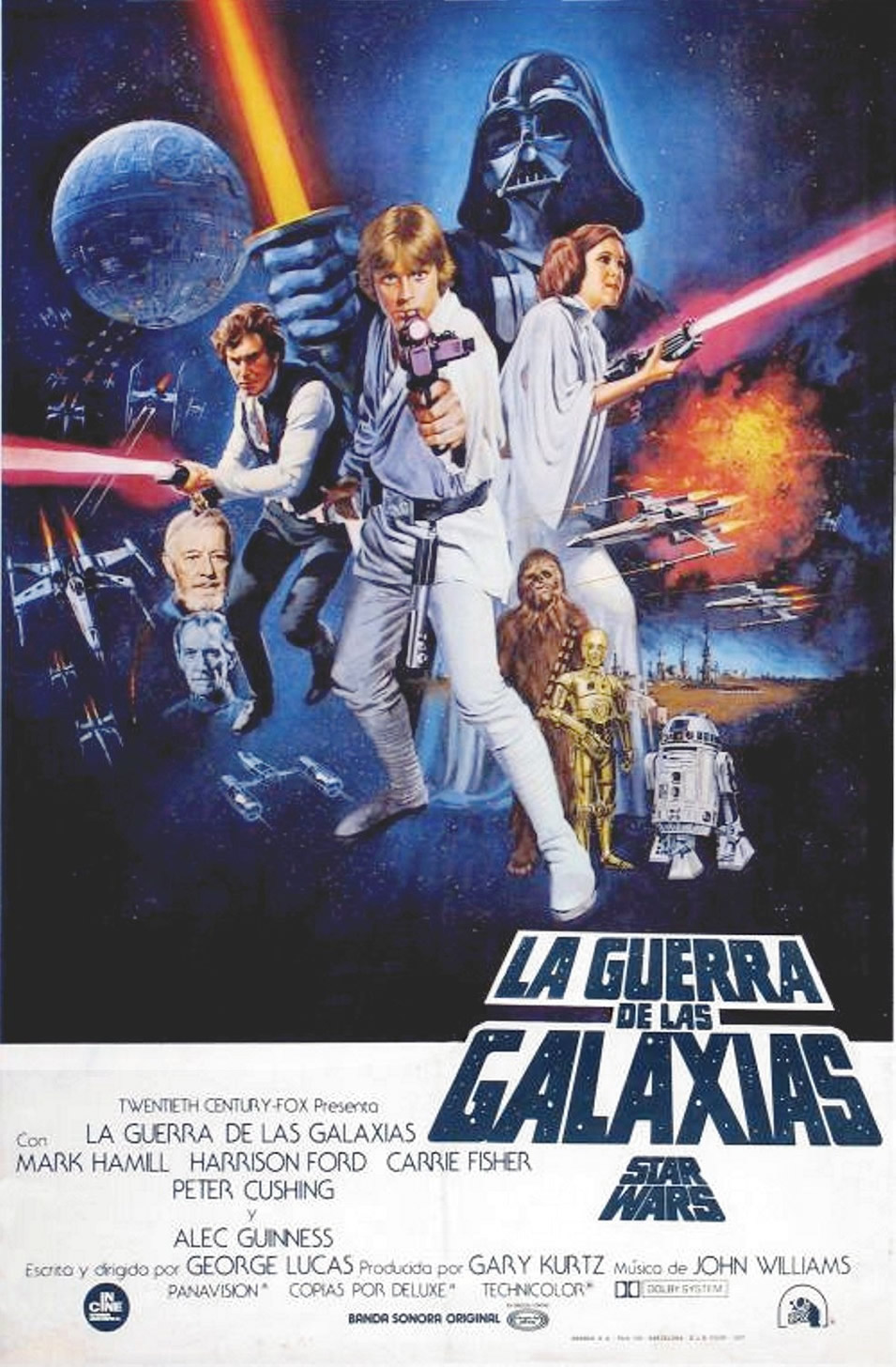 Cartel de Star Wars: Episodio IV - Una nueva esperanza - España