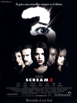 Cartel de Scream 3