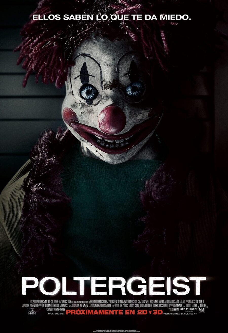 Cartel de Poltergeist: Juegos Diabolicos - Teaser España