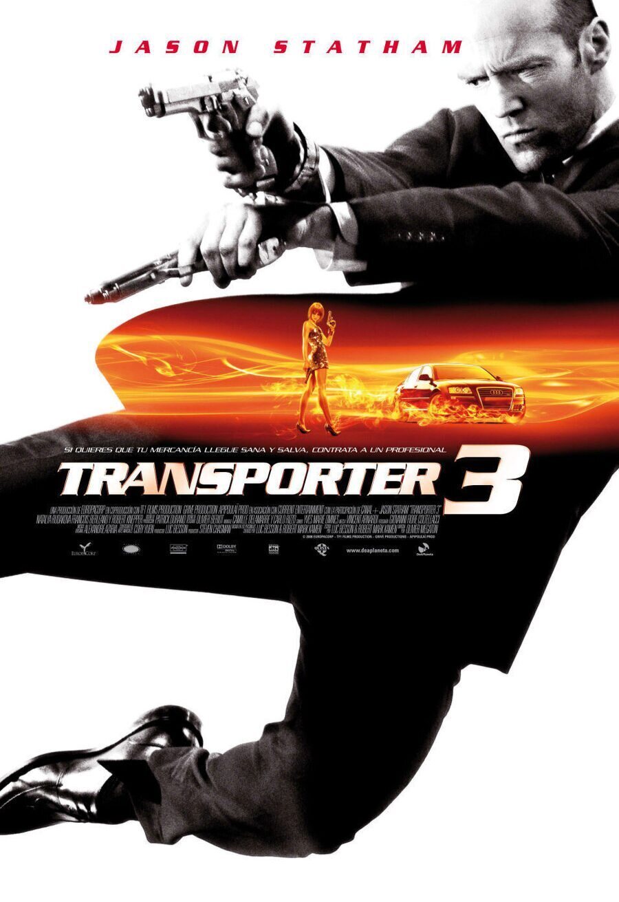 Cartel de Transporter 3 - España