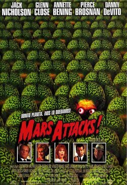 Cartel de Mars Attacks!