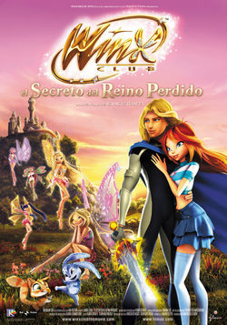 Cartel de Winx: El secreto del reino perdido