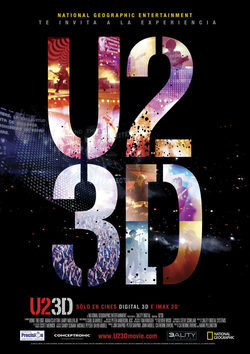Cartel de U2 3D