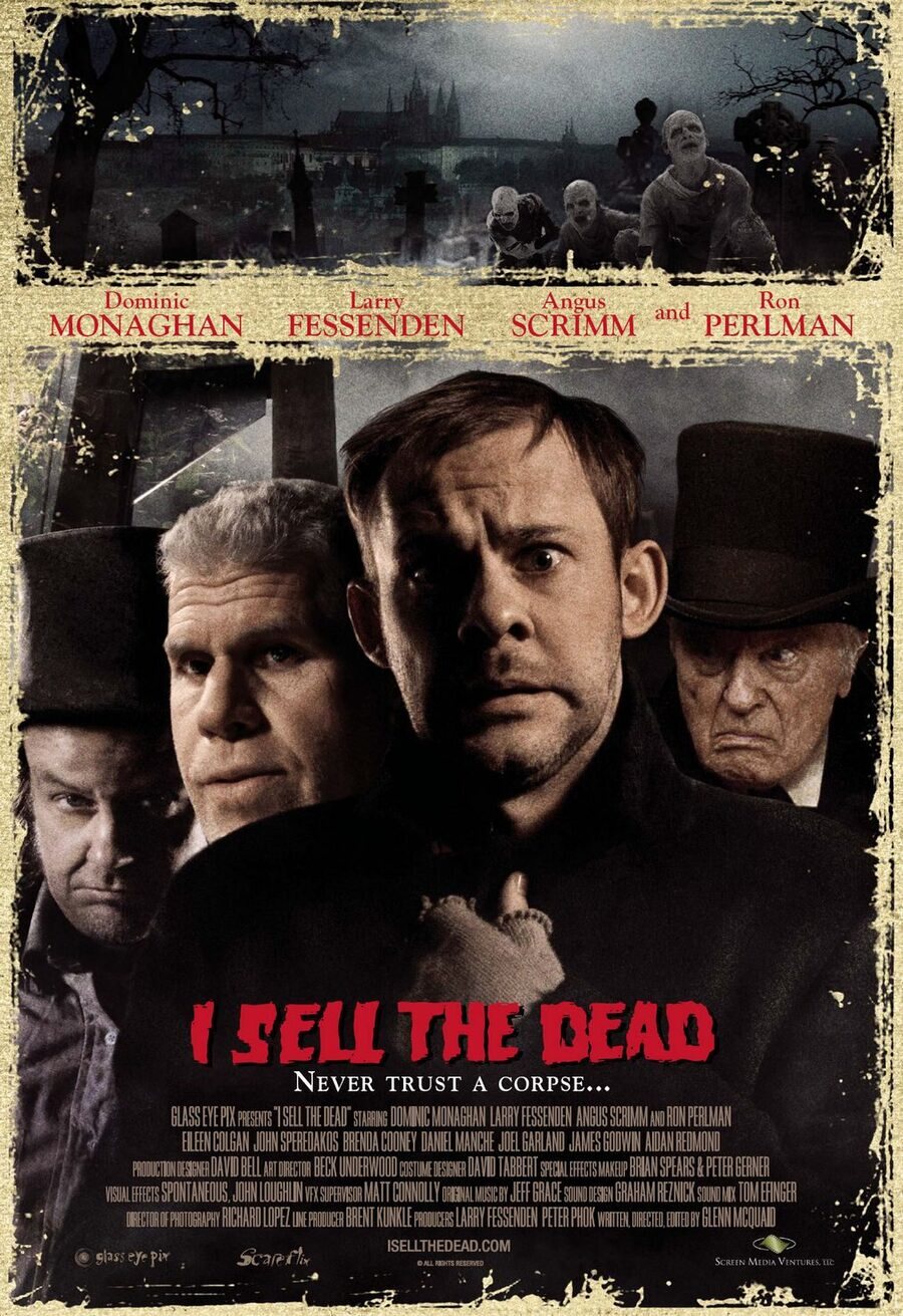 Cartel de I Sell the Dead - Estados Unidos