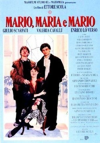 Cartel de Mario, María y Mario - Italia