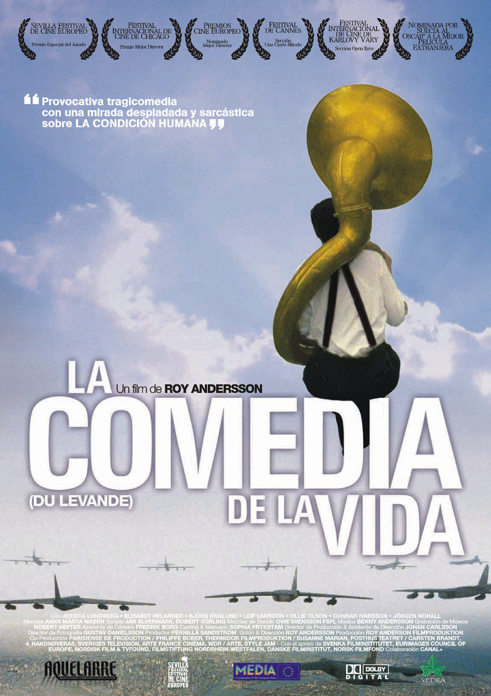 Cartel de La comedia de la vida - España