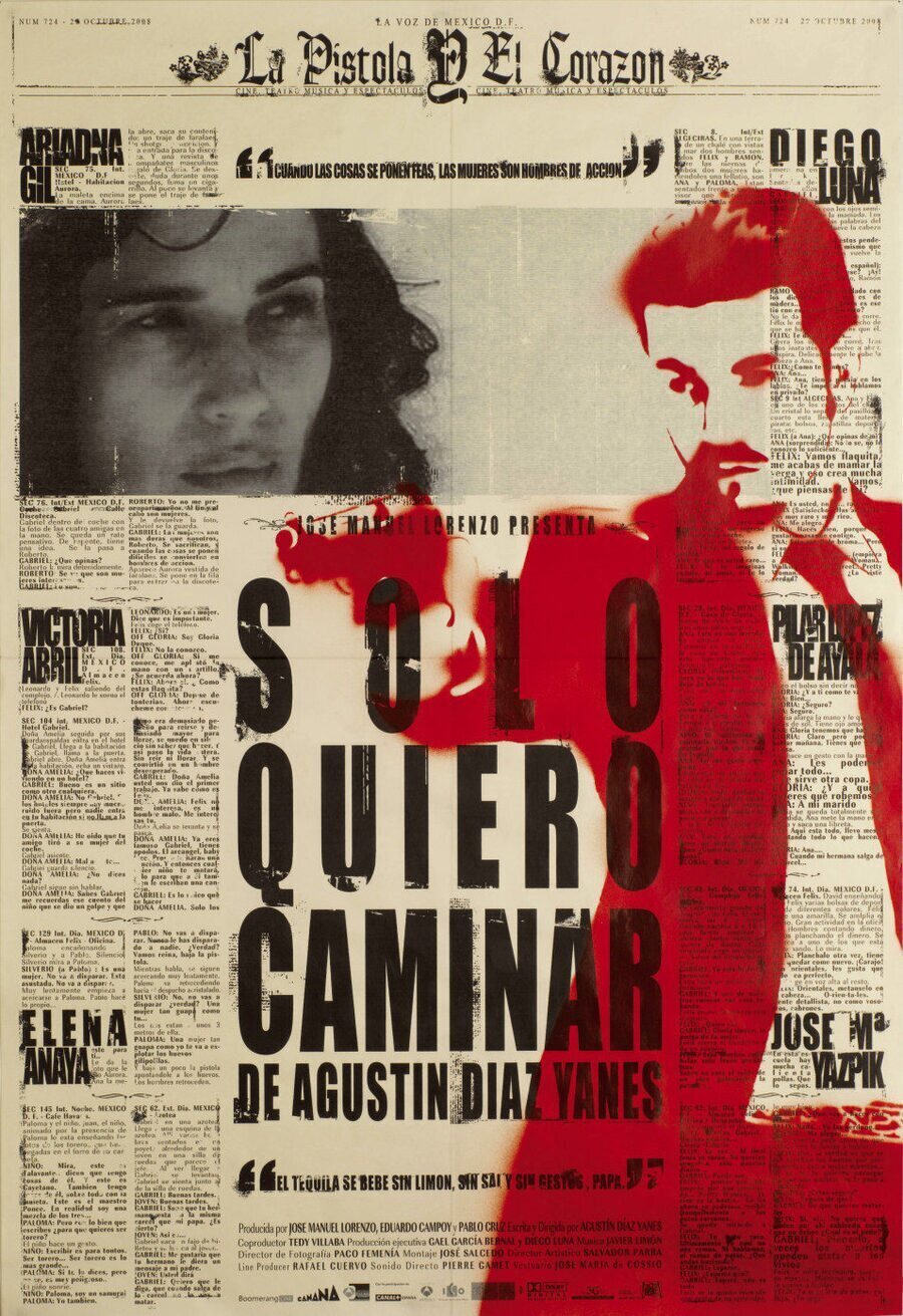 Cartel de Sólo quiero caminar - España