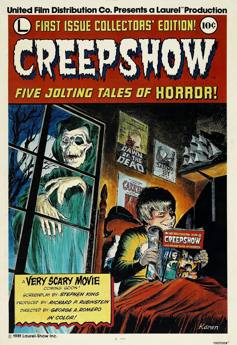 Cartel de Creepshow - Estados Unidos