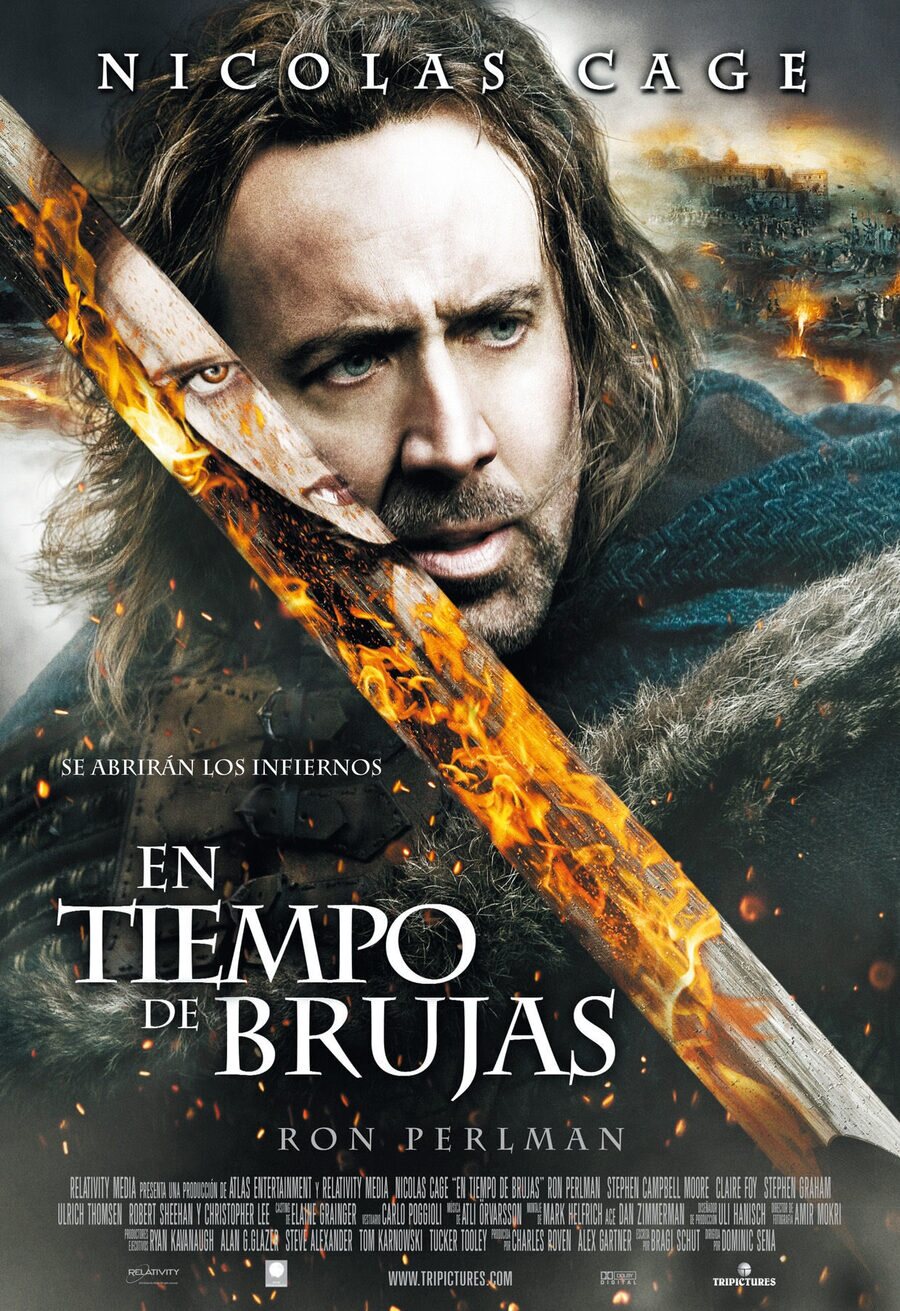 Cartel de En tiempo de brujas - España