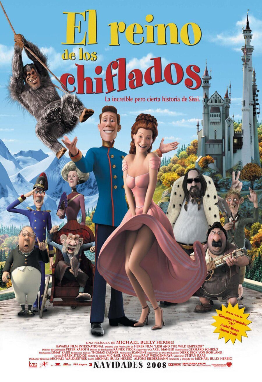 Cartel de El reino de los chiflados - España