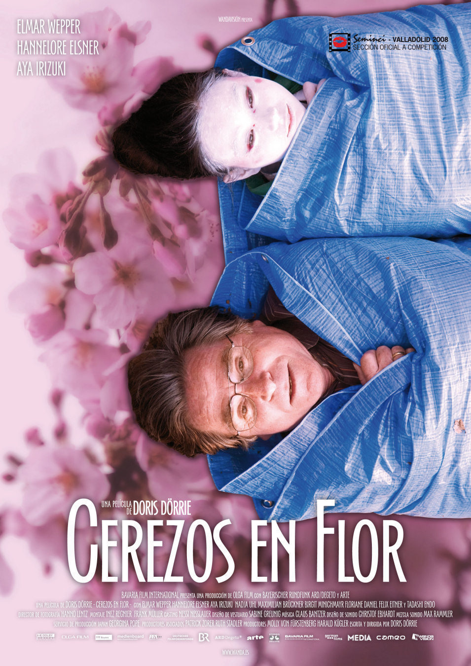 Cartel de Cerezos en flor - España