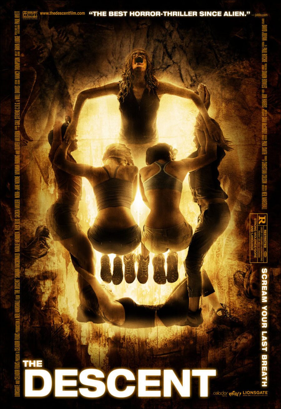 Cartel de The Descent - Estados Unidos