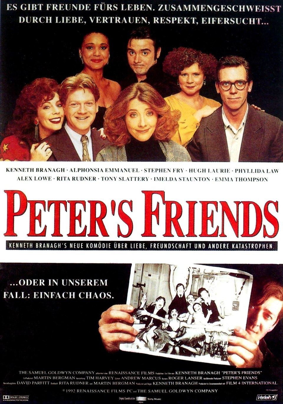Cartel de Los amigos de Peter - Alemania