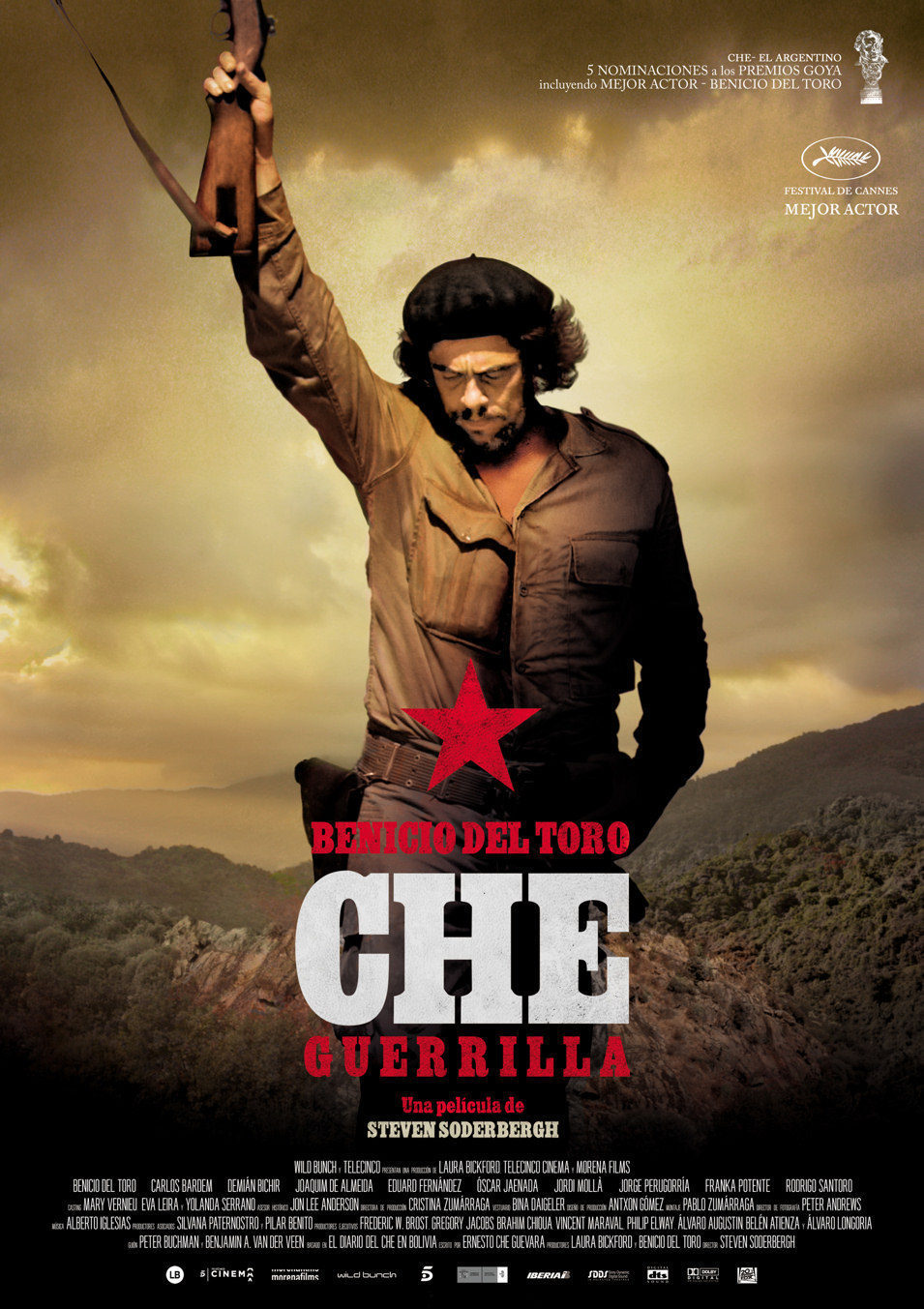Cartel de Che, Guerrilla - España