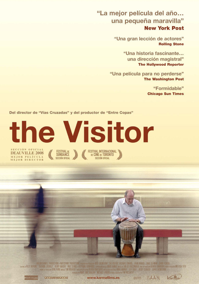 Cartel de The visitor - España