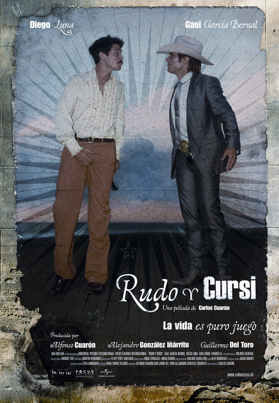 Cartel de Rudo y Cursi - España