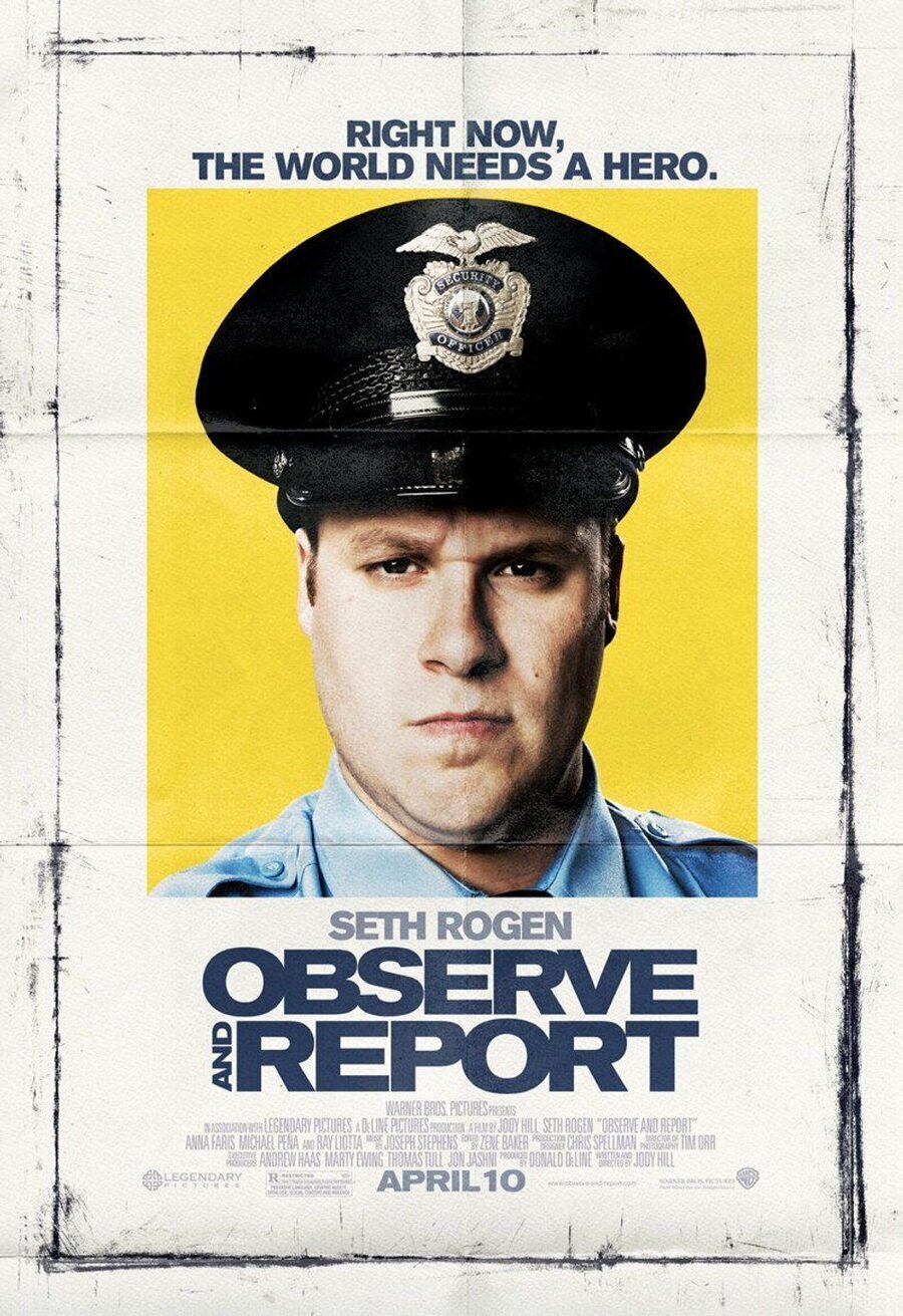 Cartel de Observe and report - 