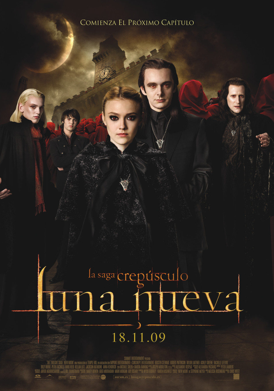 Cartel de Luna nueva - España - Vulturis