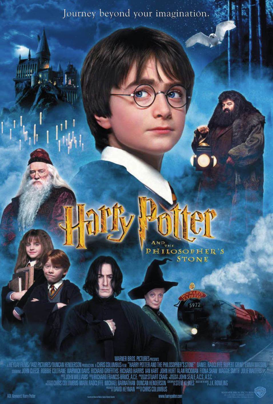 Cartel de Harry Potter y la piedra filosofal - 