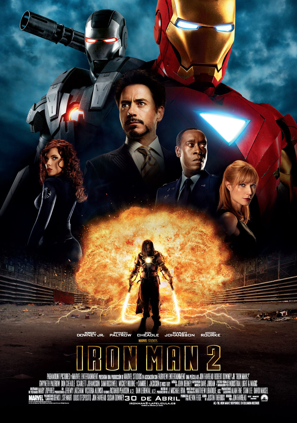 Cartel de Iron Man 2 - España