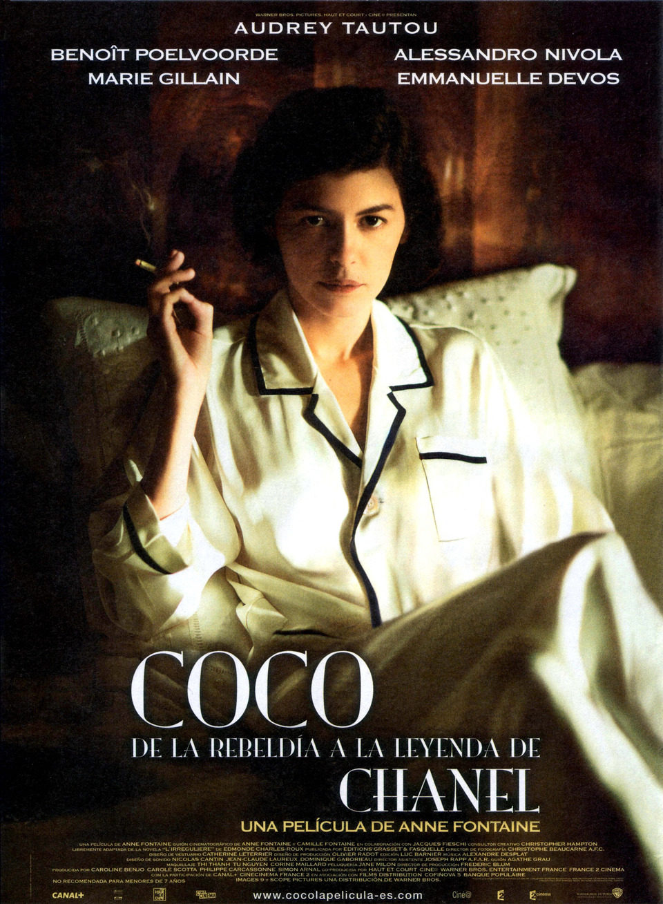 Cartel de Coco. De la rebeldía a la leyenda de Chanel - España