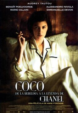 Cartel de Coco. De la rebeldía a la leyenda de Chanel