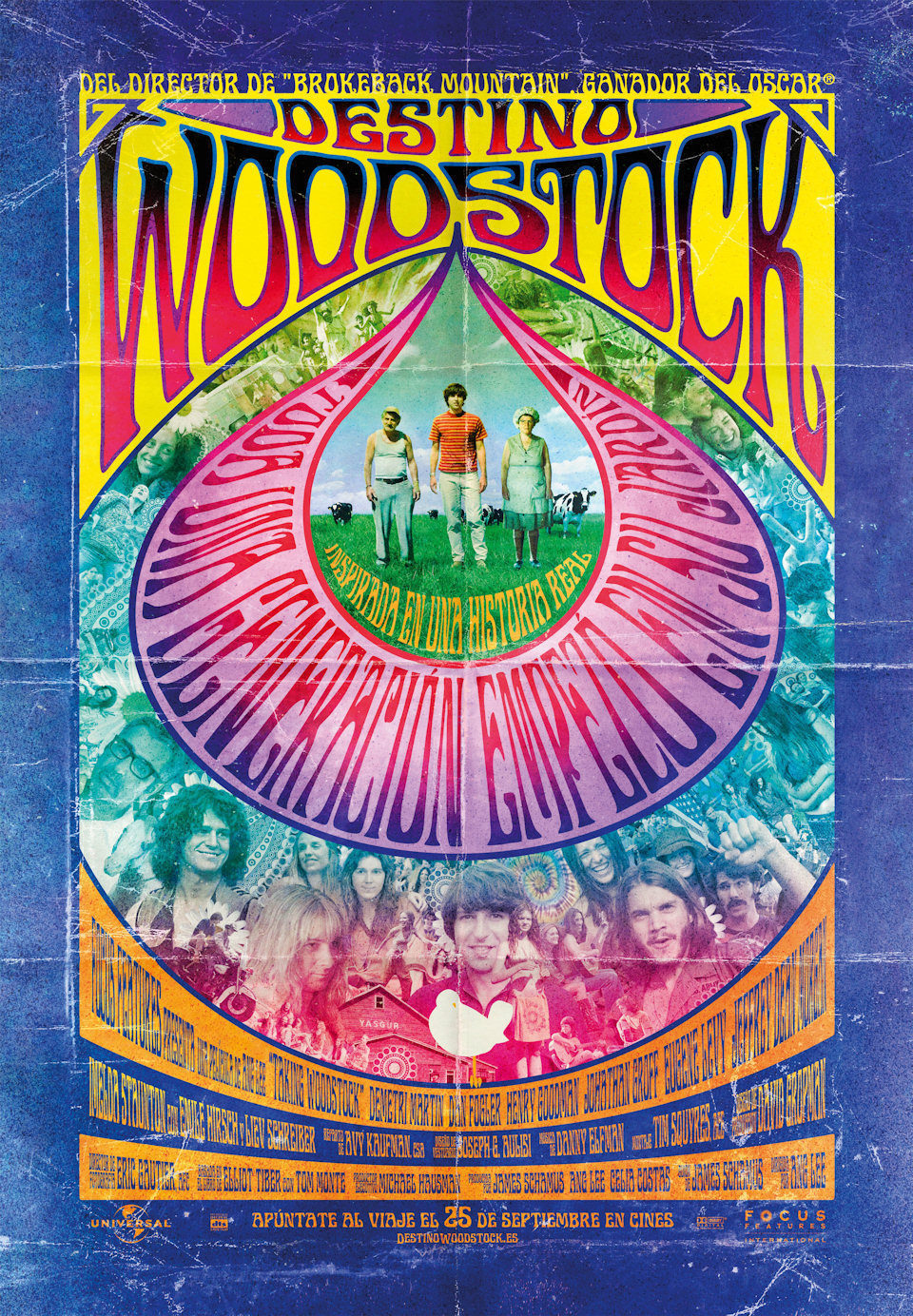 Cartel de Destino: Woodstock - España