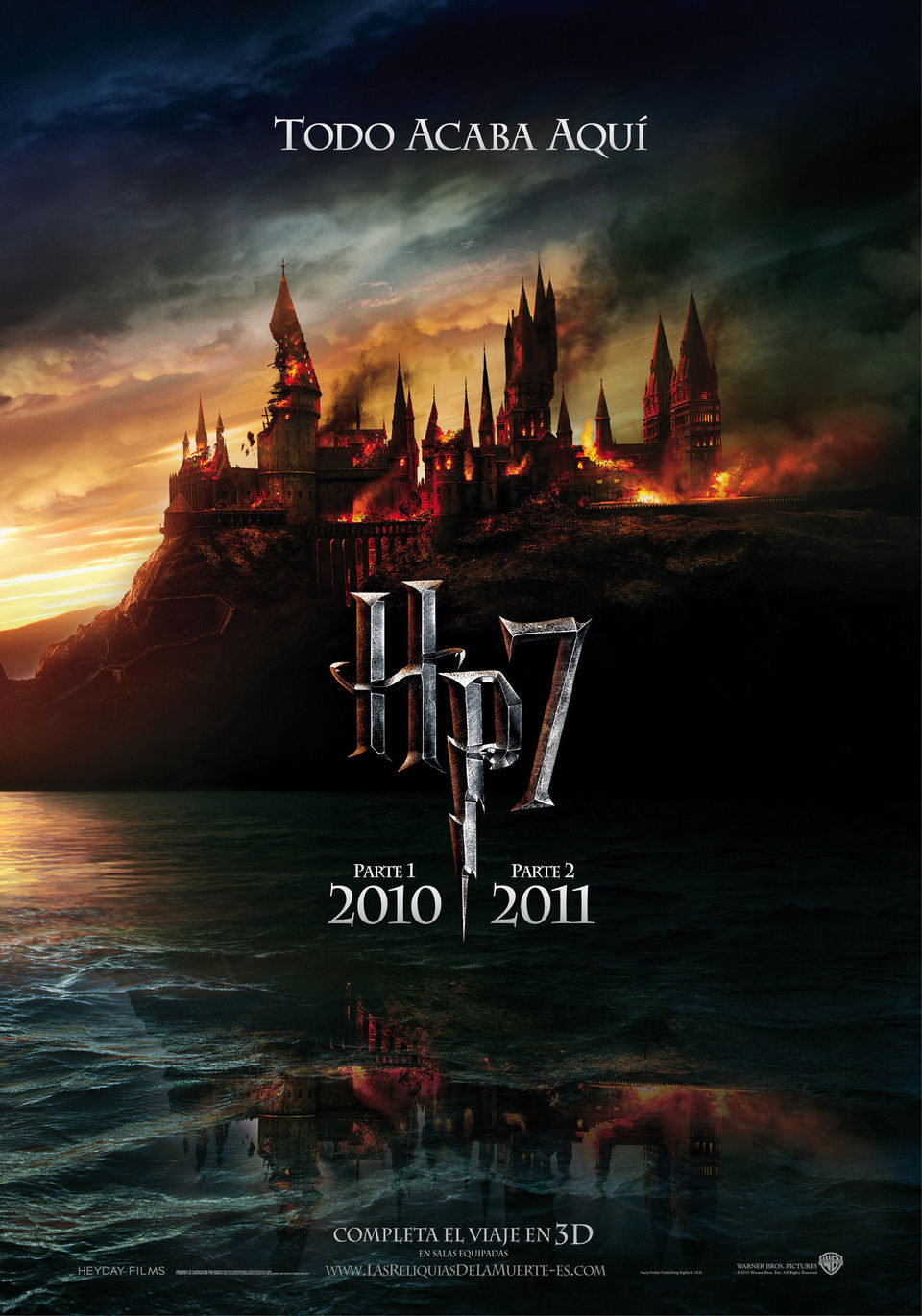 Cartel de Harry Potter y las reliquias de la muerte: parte 1 - España