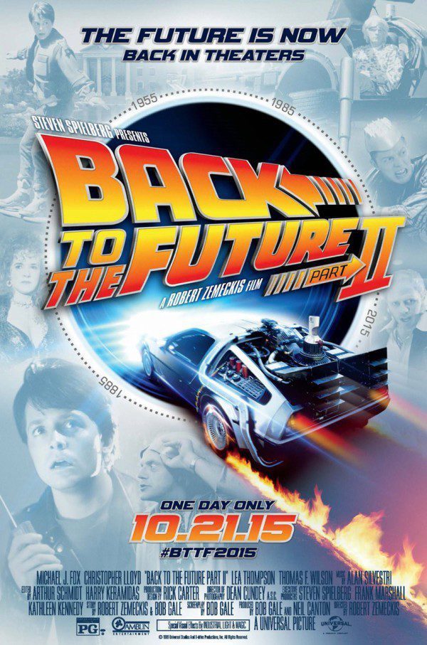 Cartel de Volver al futuro II - Back to the Future Part II