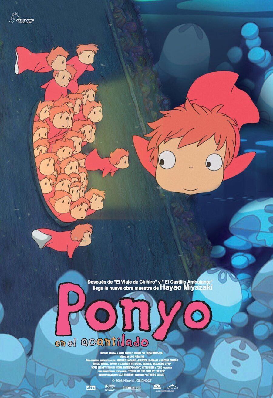 Cartel de Ponyo y el secreto de la sirenita - España