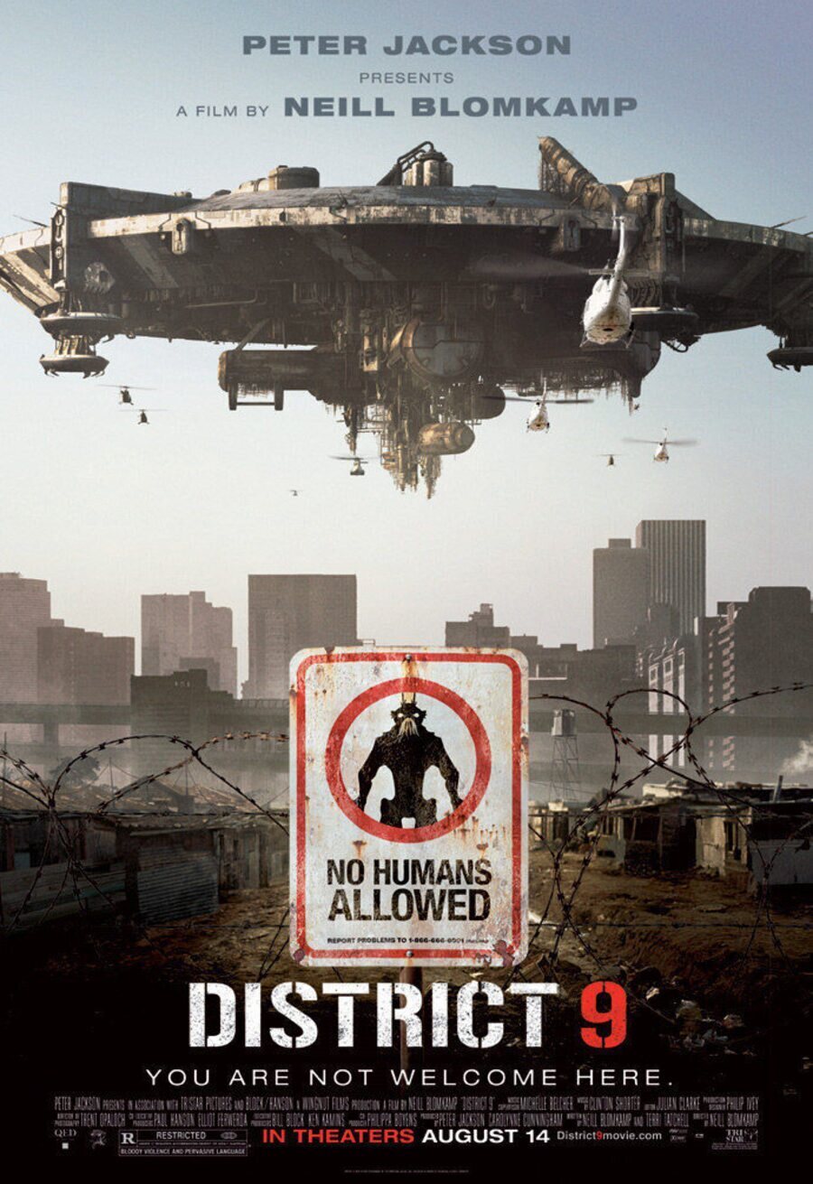 Cartel de District 9 - Estados Unidos