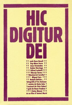 Cartel de Hic Digitur Dei