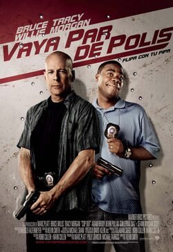 Cartel de Vaya par de polis