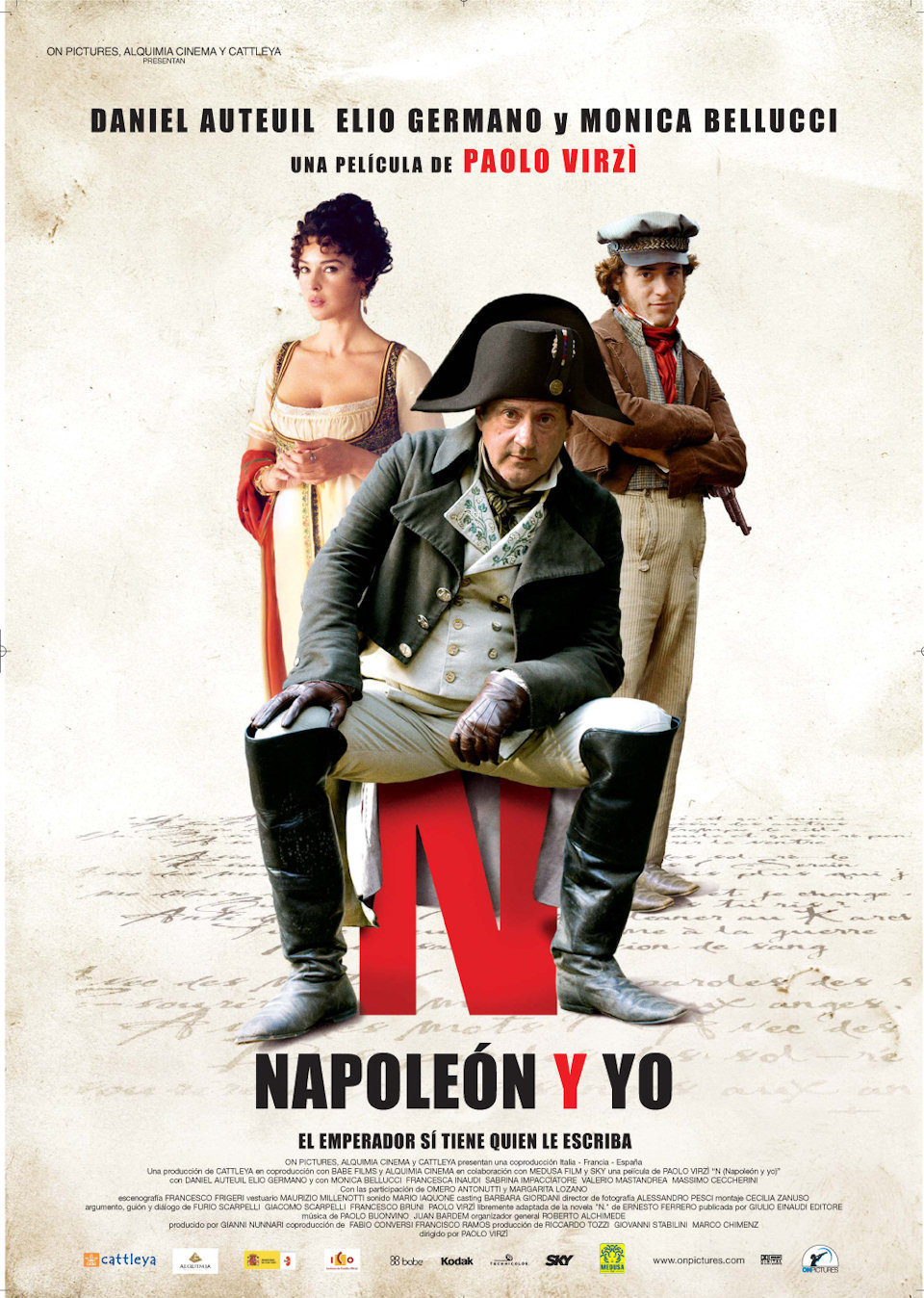 Cartel de Napoleón y Yo - España