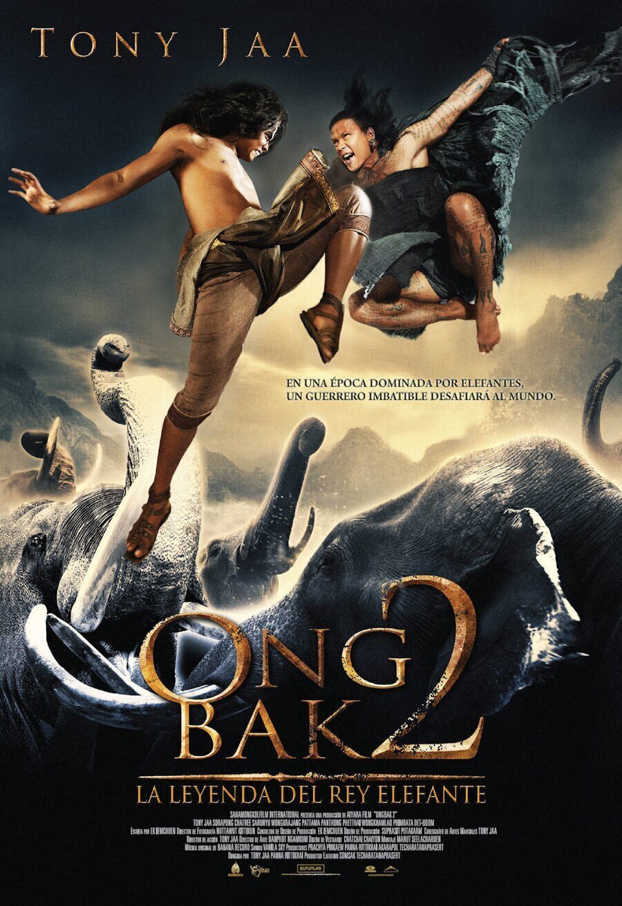 Cartel de Ong Bak 2: La leyenda del Rey Elefante - España