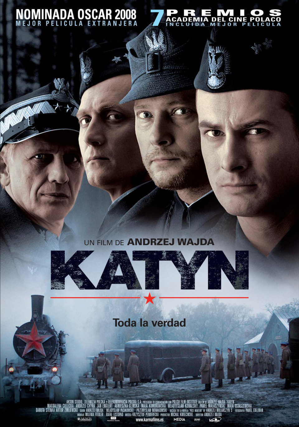 Cartel de Katyn - Europa